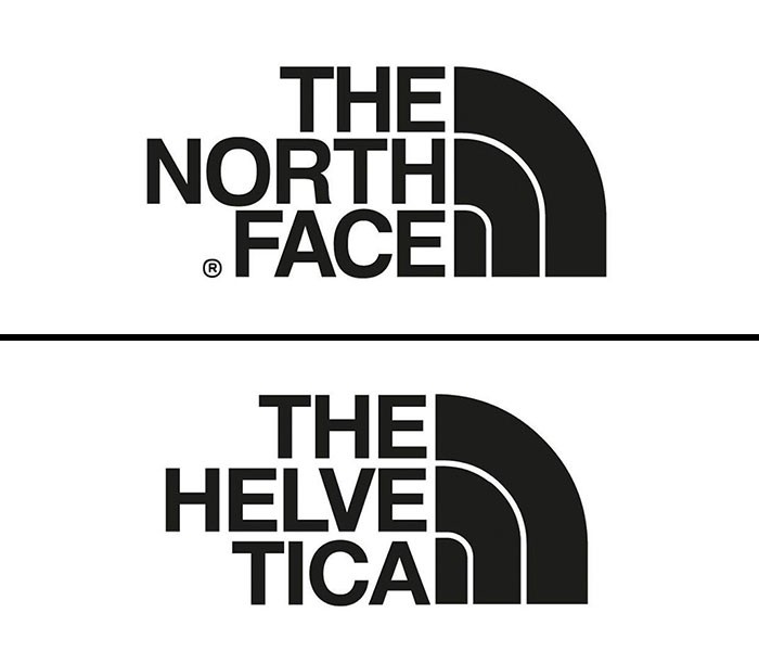the north face fonts