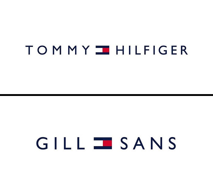 tommy hilfiger fonts