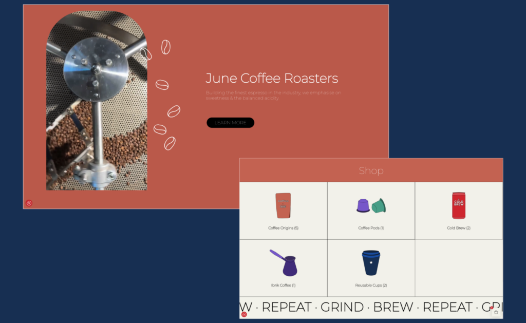 JUNE COFFEE ROASTERS 4 1 4